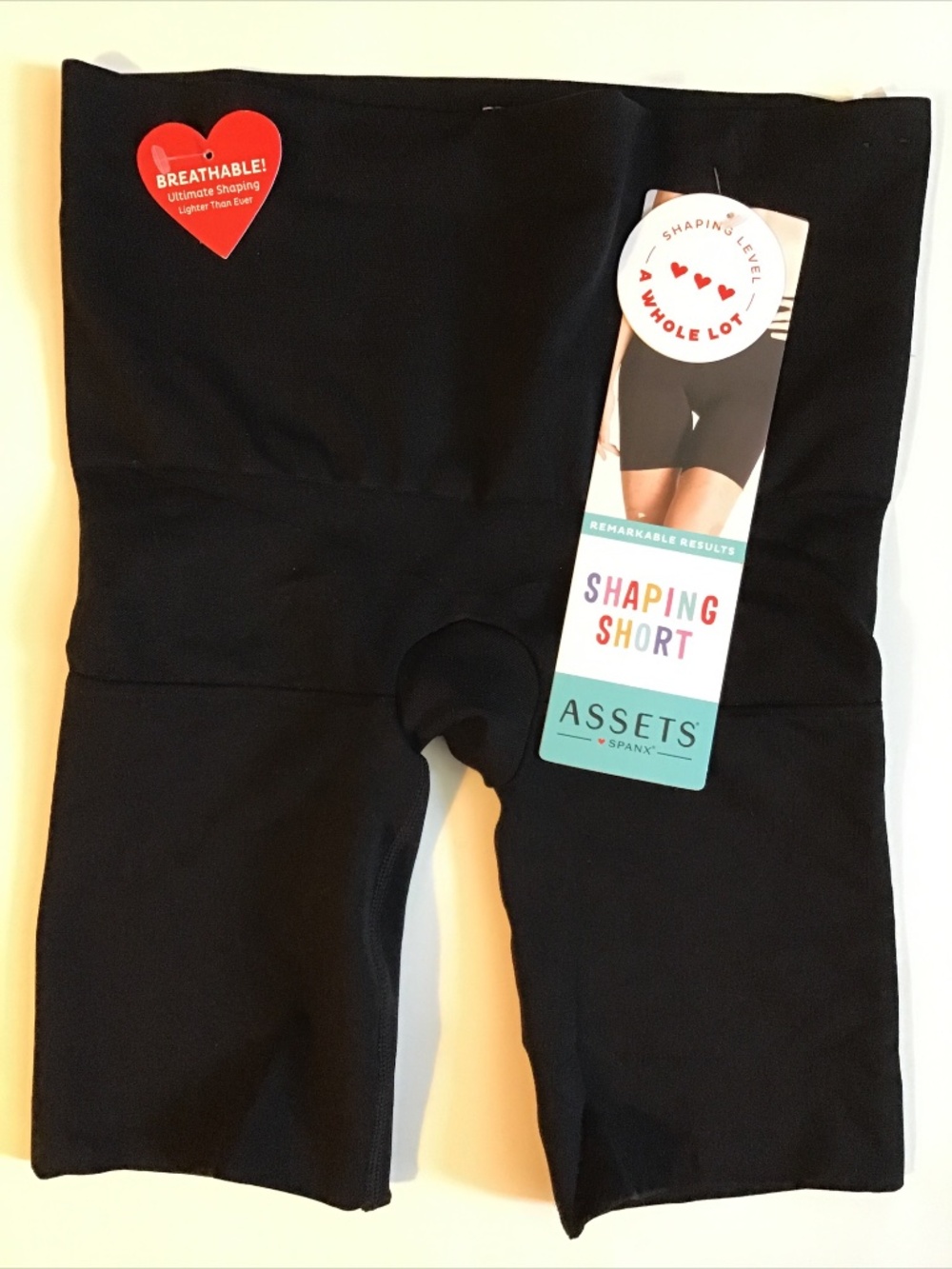 Assets by Spanx Womens Shaping Shorts Small